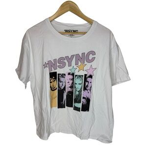 *NSYNC Band graphic T‑Shirt womens large